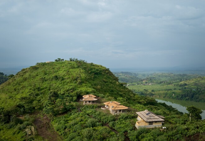 Kibale Lodge has views of Uganda’s Lugembe crater lake.