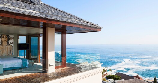 Ellerman House offers unobstructed views of the ocean from most guest rooms.